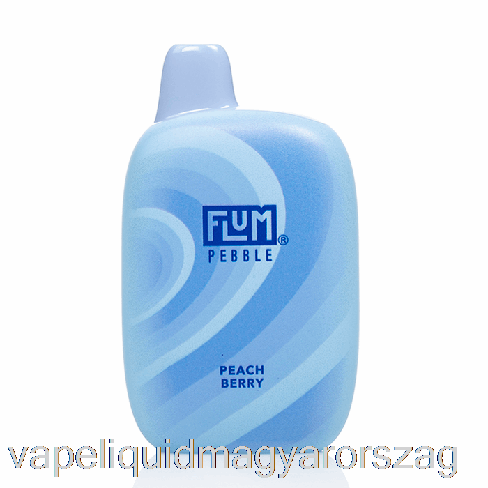 Flum Pebble 6000 Eldobható Barack Bogyó Vape E Cigi